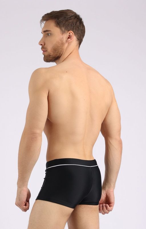 Плавки Sw.04M черный / белый