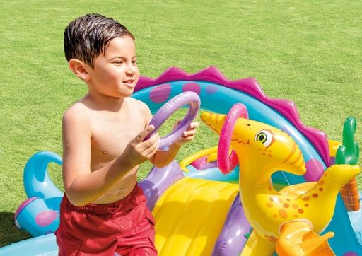 Центр игровой водный Диноленд 333х229х112см, от 3-х лет INTEX  фото 6