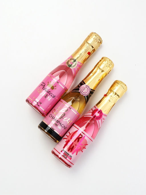 Гель для душа шампанское Искрись от счастья, набор 3 шт х 250 мл, Чистое счастье  фото 4