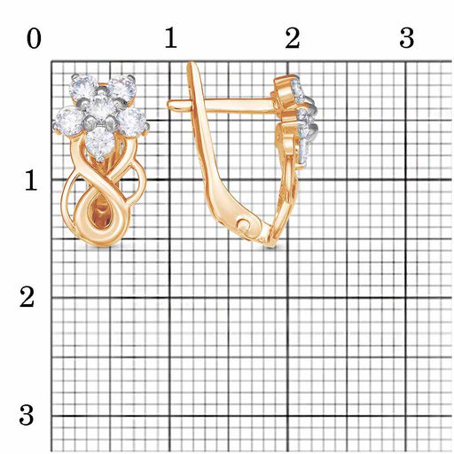 СЕРЬГИ 32811608Р - Красная пресня фото 2