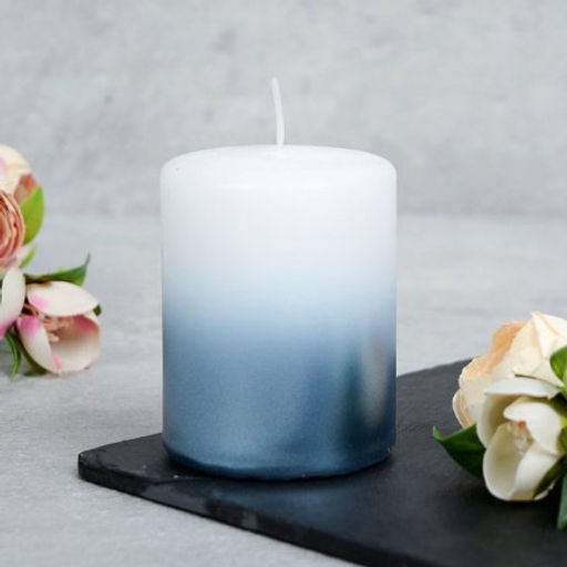 Свеча 6х8 см / EY608-PQ /уп 48/ (Синий) - Галеонтрейд фото 7