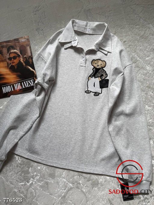 Кофта со съемным воротничком - Bruno фото 6