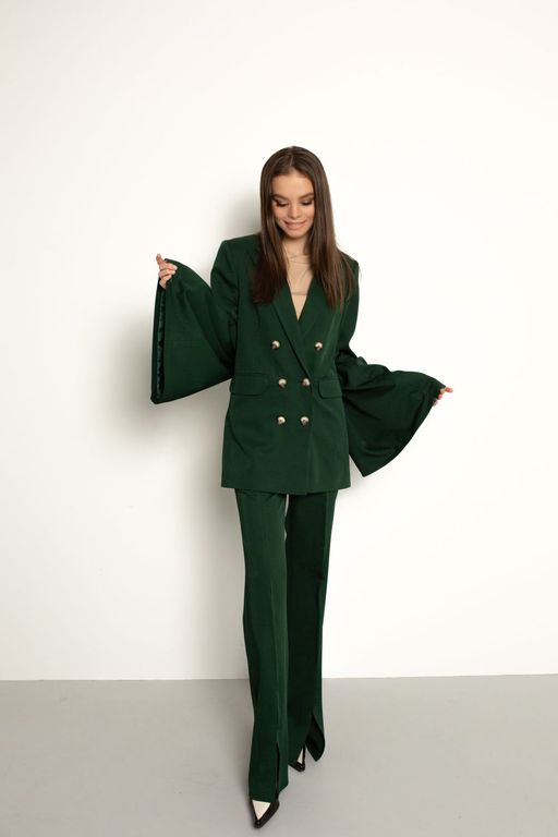 Костюм AURA 9116-164 изумруд  фото 5