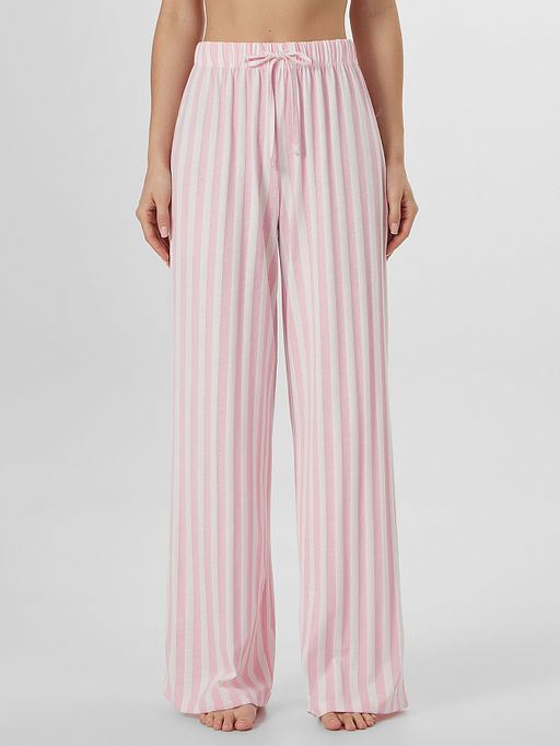 Комплект женский домашний розовый в полоску - Mark formelle фото 7