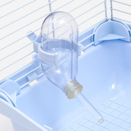 Клетка для грызунов укомплектованная, 23 х 19 х 28 см, голубая - Пижон фото 6