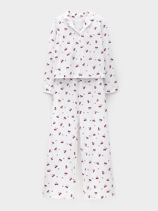 МП 20254/белый Н254 пижама жен