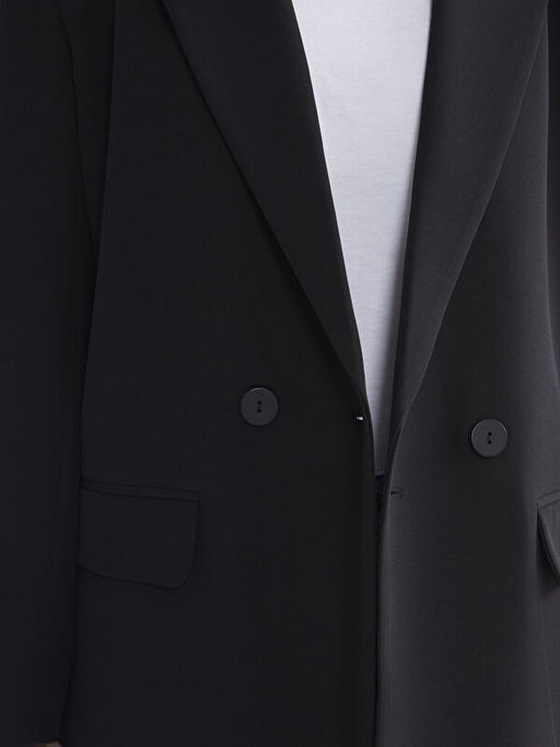 D??me Detayl? Kad?n Blazer Ceket