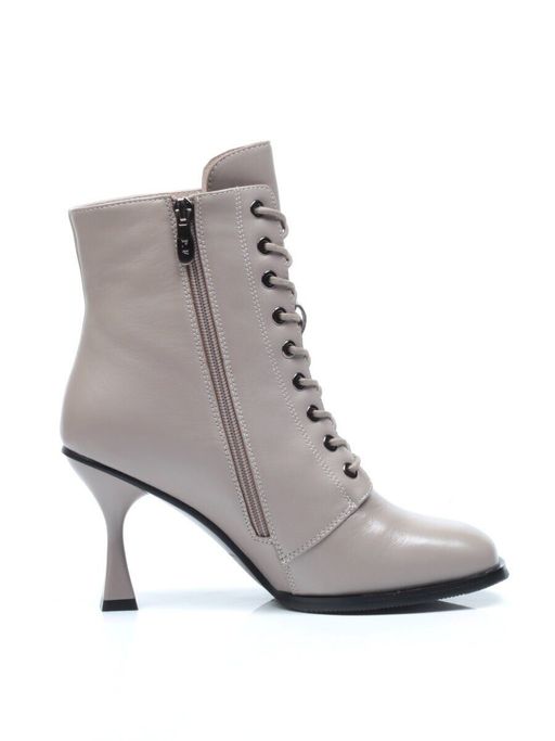 04-E29W-15HK BEIGE Ботинки зимние женские (натуральная кожа, натуральный мех) - Фабричный китай фото 10