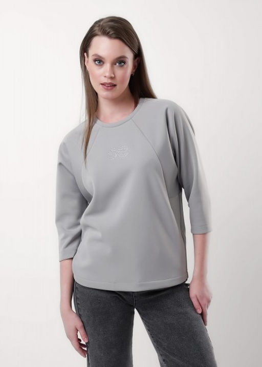 256742/161зп Джемпер женский (ЧЗ)