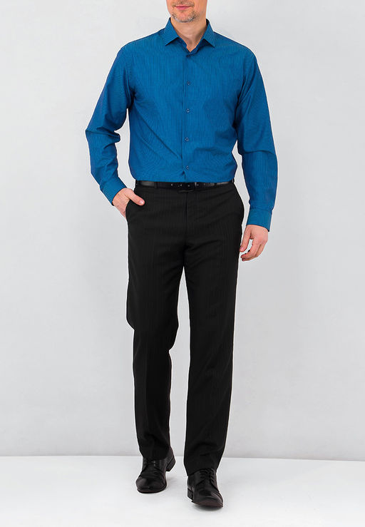 Сорочка мужская длинный рукав GREG 221/139/5589/Z  фото 4