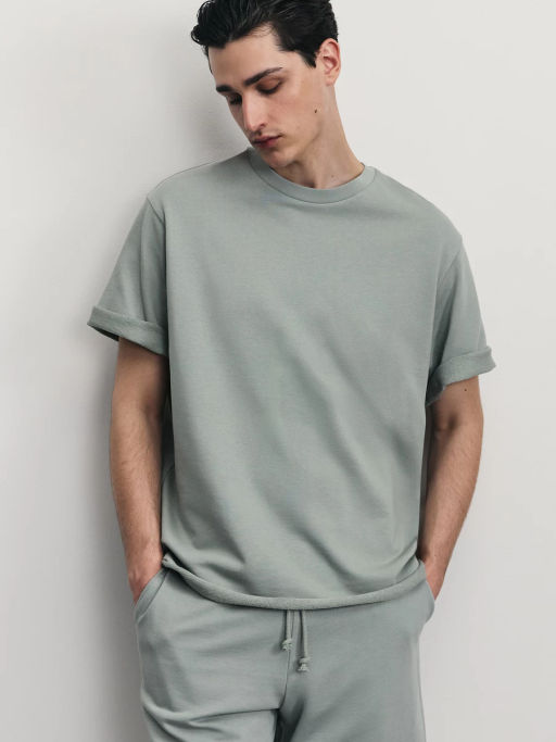 Футболка из плотного хлопка / Zarina