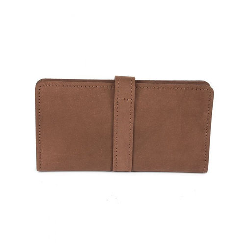 Портмоне мужское Croco-ПР-1055 натуральная кожа 2 отд, 7 карм, корица нубук (15) 265375  фото 2