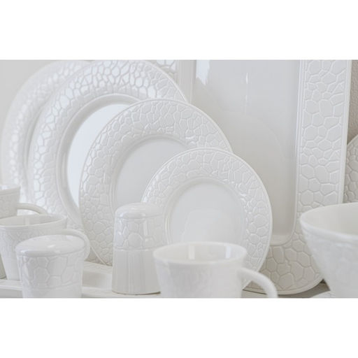 Банка для сыпучих Magistro Rodos, 600 мл, 12.5×15.4 см, фарфор, белая