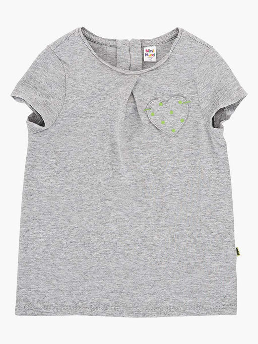 Футболка для девочки UD 2047 меланж - Mini maxi фото 6