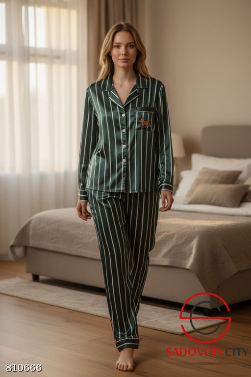 Пижама из шёлка для женщин - Bruno фото 2