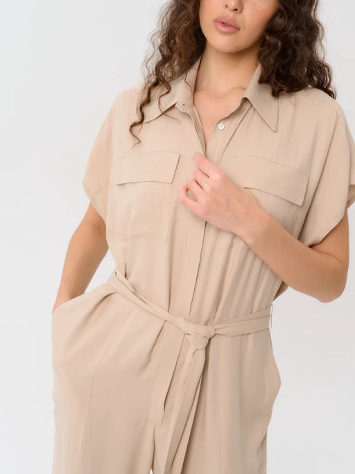 Комбинезон женский 12421-39004 beige - Eleganzza фото 6