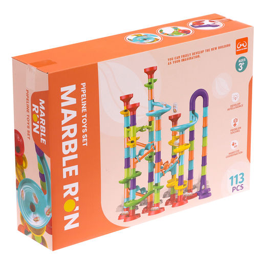 Конструктор марблс Трубчатые лабиринты, 113 детали - Simaland фото 9