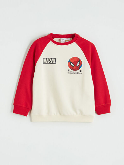 Spider-Man Bask?l? Erkek ?ocuk Sweatshirt