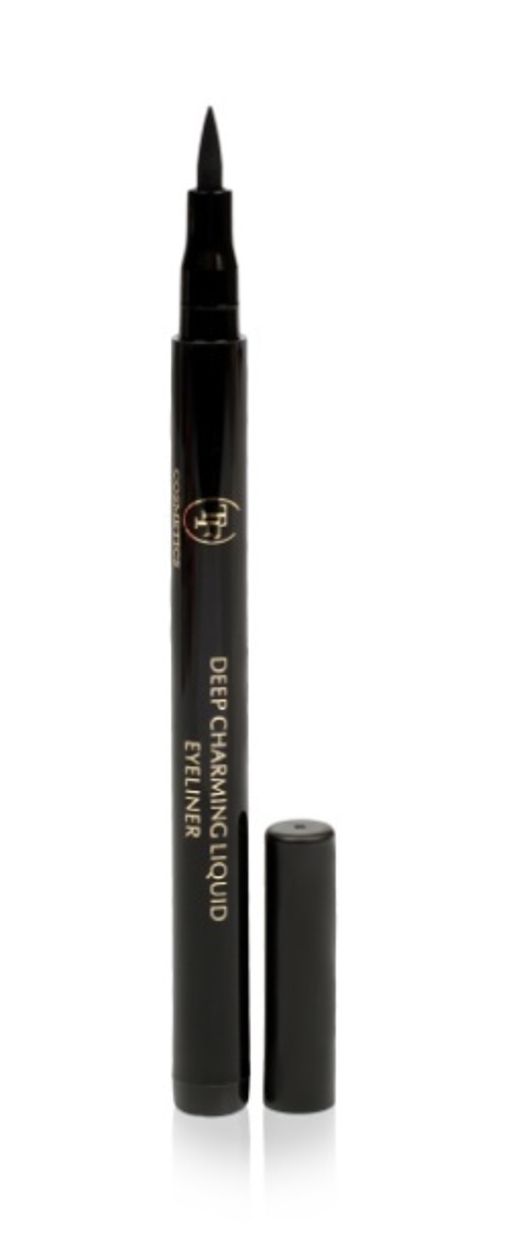TF СTEL04 Подводка для глаз маркер с тонким аппликатором Deep Charming Liquid Eyeliner черная