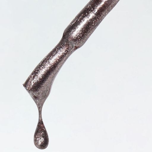 Гель лак для ногтей, кошачий глаз, трехфазный, 10 мл, LED/UV, коричневый (51)