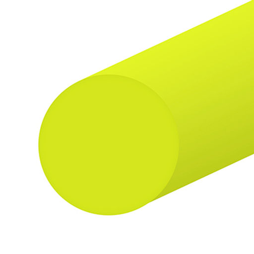 Леска для триммера 15м, s3мм "Круг", нейлон, флуоресцентная (Россия)