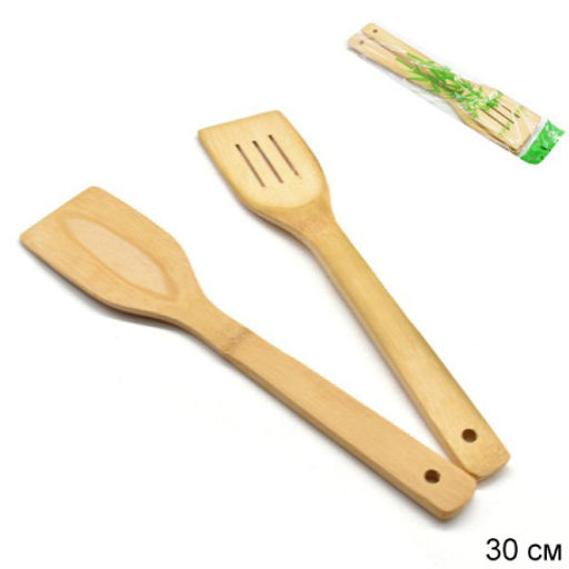 Лопатки 2 предмета из бамбука Y4-2 /уп 300/ - Галеонтрейд фото 2