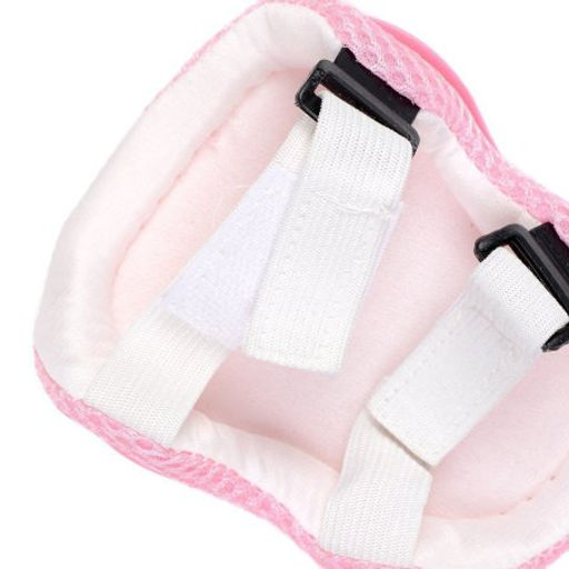 Защита для катания на роликах и велосипеде 6 предметов. 6-18лет / Yan-88Fat-P /уп 100/ розовый - Галеонтрейд фото 5