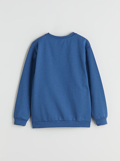 Bisiklet Yaka Erkek ?ocuk Sweatshirt