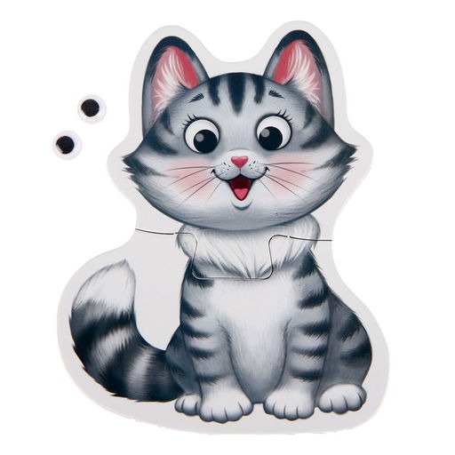 Цена за 4 шт. Макси - пазлы с глазками «Животные фермы», 4 пазла, 8 деталей