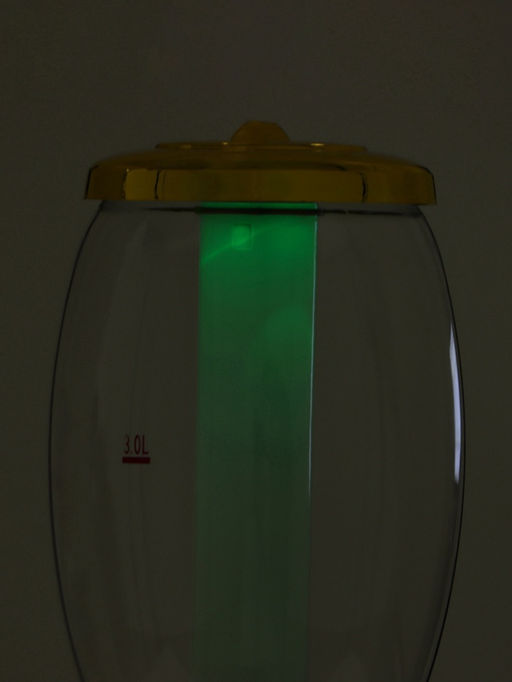 Башня пивная MonlinGold, колба 3 л, ёмкость для льда, подсветка, пластик, золотистый - Simaland фото 9