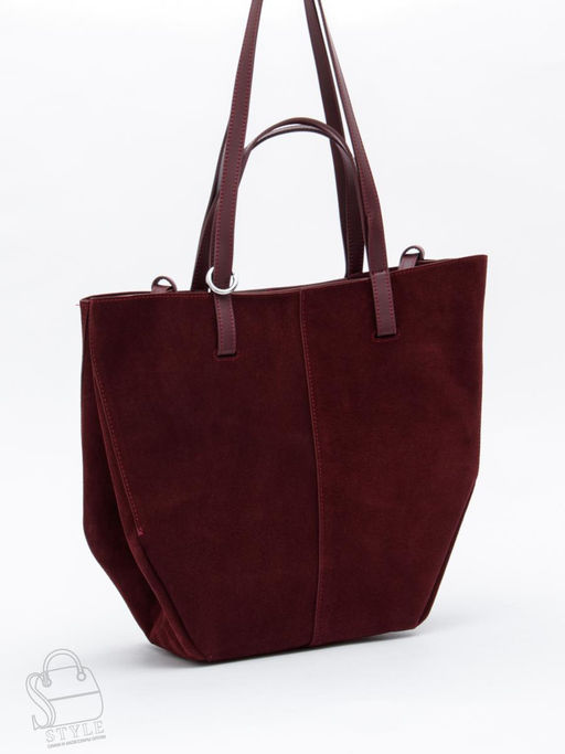 Сумка женская кожаная 2403YF angola red  Polina&Eiterou