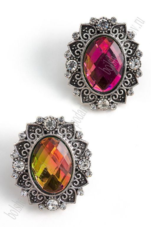 Серединка ювелирная (2 шт) SF-5959, хамелеон №30 УЦЕНКА (дефект поверхности)