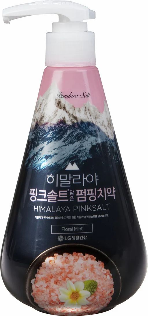 Зубная паста с розовой гималайской солью Pumping Himalaya Pink Salt Floral Mint 285 г PERIOE / Перио  фото 2
