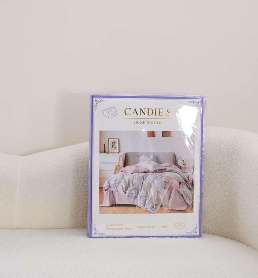 КПБ Candies Бархатный Cатин Luxury CANBSL005 1.5 спальный