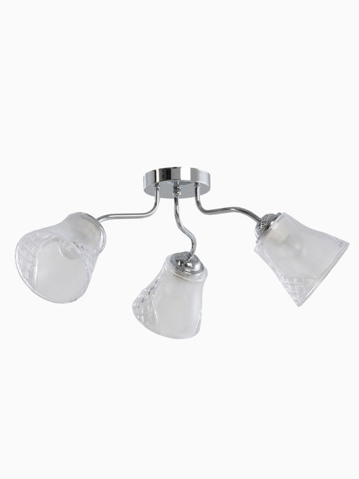 Люстра 12275/3CR, 3×40 Вт, E27, 62×18×20 см