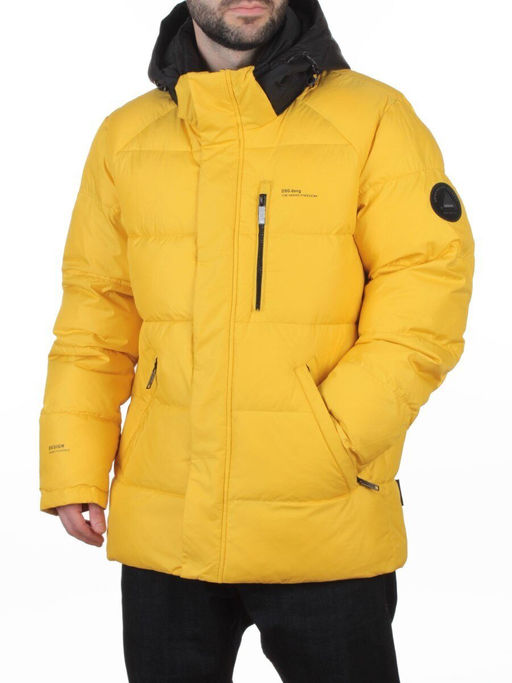 6196 YELLOW Куртка мужская зимняя (200 гр. холлофайбер)