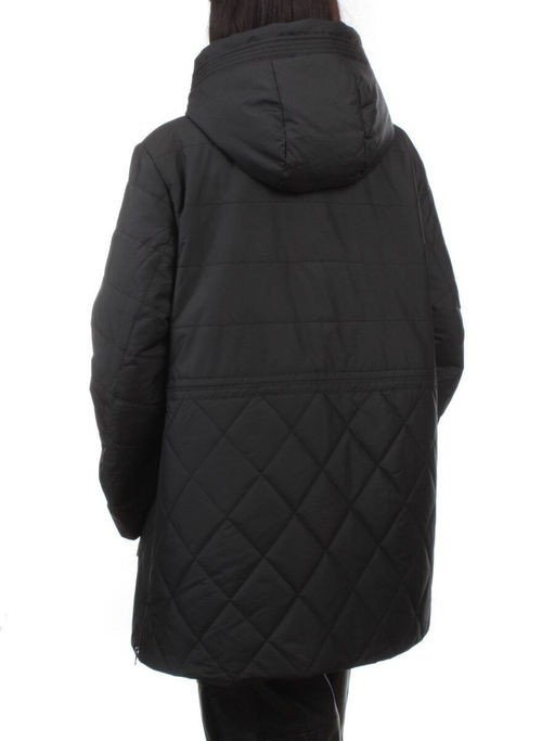 F-804 BLACK Куртка демисезонная женская (100 гр. холлофайбер) - Fashion фото 8