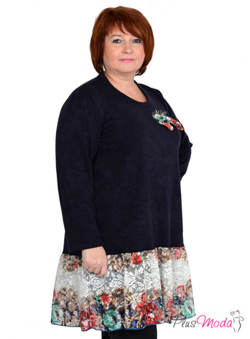 Туника Модель №537 размеры 44-82 - Plusmoda фото 6