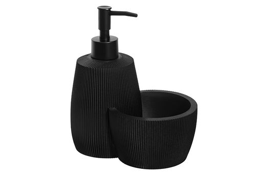 Диспенсер 300 мл 16,2*10,7*18 см Черный матовый - Elan gallery фото 11