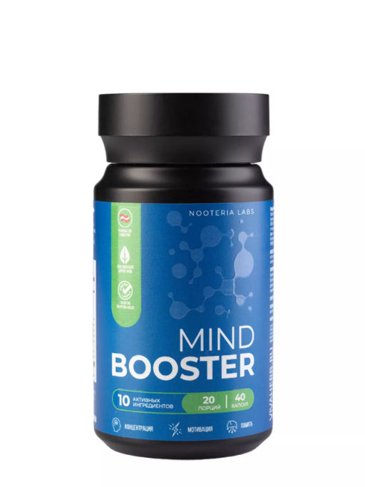Mind Booster Ноотроп для мозга, памяти и внимания