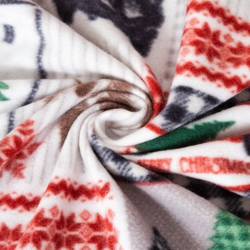 Плед флисовый новогодний Экономь и Я. Рождество, 150?200 см