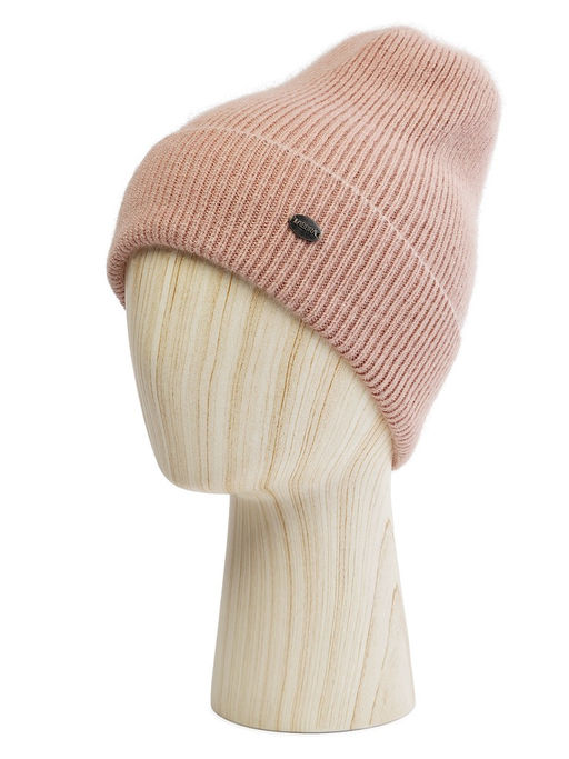 Шапка жен. анг+нейл+шерсть LB-A53044 dirty pink