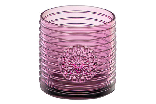 Сахарница 300 мл 8,5*8,5*12 см Медальон розовый, стекло - Elan gallery фото 13