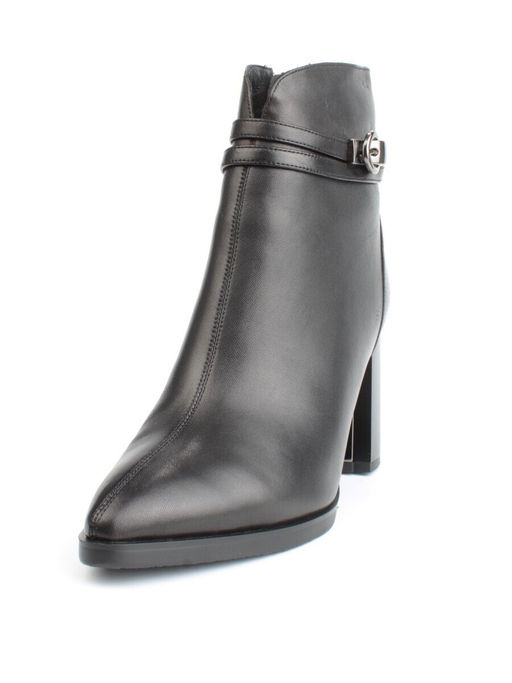 04-M3-L835 BLACK Ботильоны зимние женские (натуральная кожа, натуральный мех) - Фабричный китай фото 7