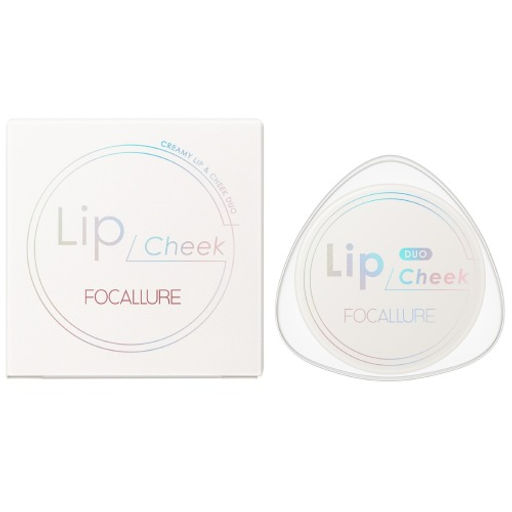 FOCALLURE Кремовые румяна помада Creamy Lip & Cheek Duo тон D08, 5 г  фото 4