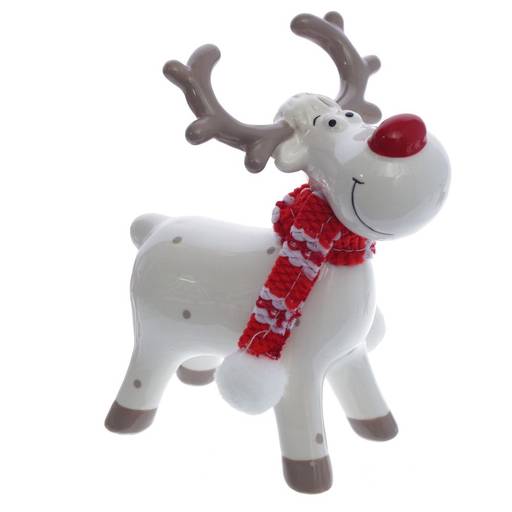 Фигурка декоративная "Олень", L9,5 W13 H14,5 см, 2в.