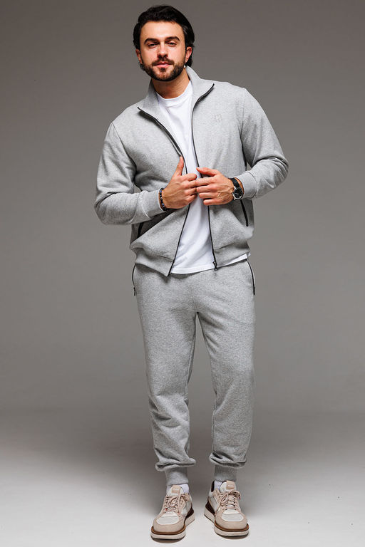 Спортивный костюм GO M3061/50-04.176-182 серый меланж