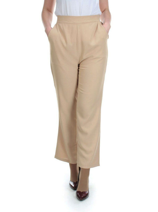 KD-1069 BEIGE Брюки женские - Фабричный китай фото 2