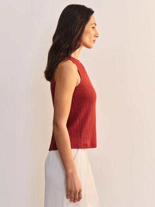 Майка прямого кроя с разрезом на спинке ZR2605023417-21 / Zarina  фото 5