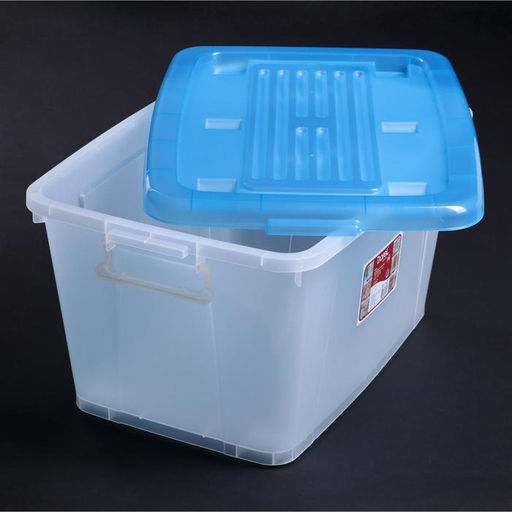 Ящик для хранения Darel-box, 75 л, 70×49×37 см, с крышкой, МИКС